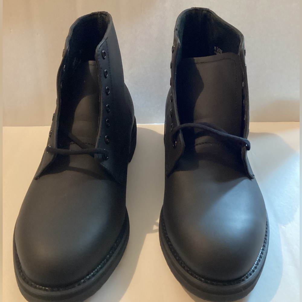 Mens Work America soft toe boots size 8.5 EEE